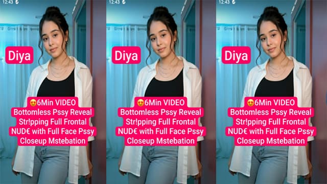Diya Insta Model Frontal Nude Pssy Closeup Mstrbation Leaked Mms