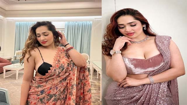 Aditi Mistry Holi Live With Nipples Visible Over Saree Leaked Mms Video