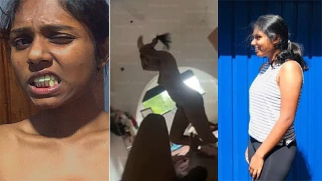 Lankan Girl Riding On Boyfriend Dick