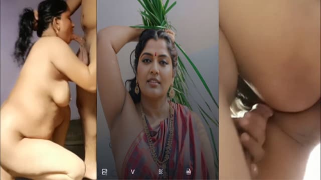 Mature Aunty Giving Blowjob And Getting Fucked