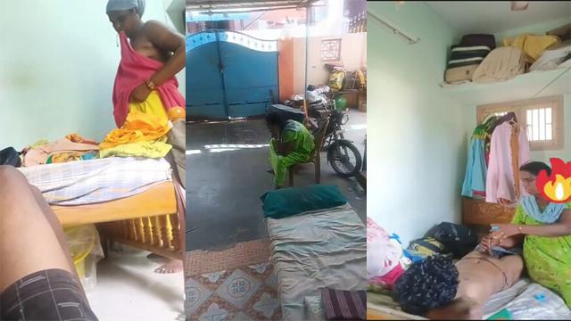 Real Tamil Maid Aunty Son Affair Leaked