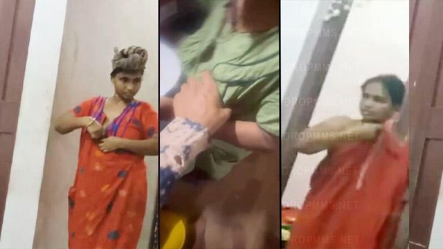 Desi Nasty Mallu Aunty Boobs Pressed Spy Leak Video